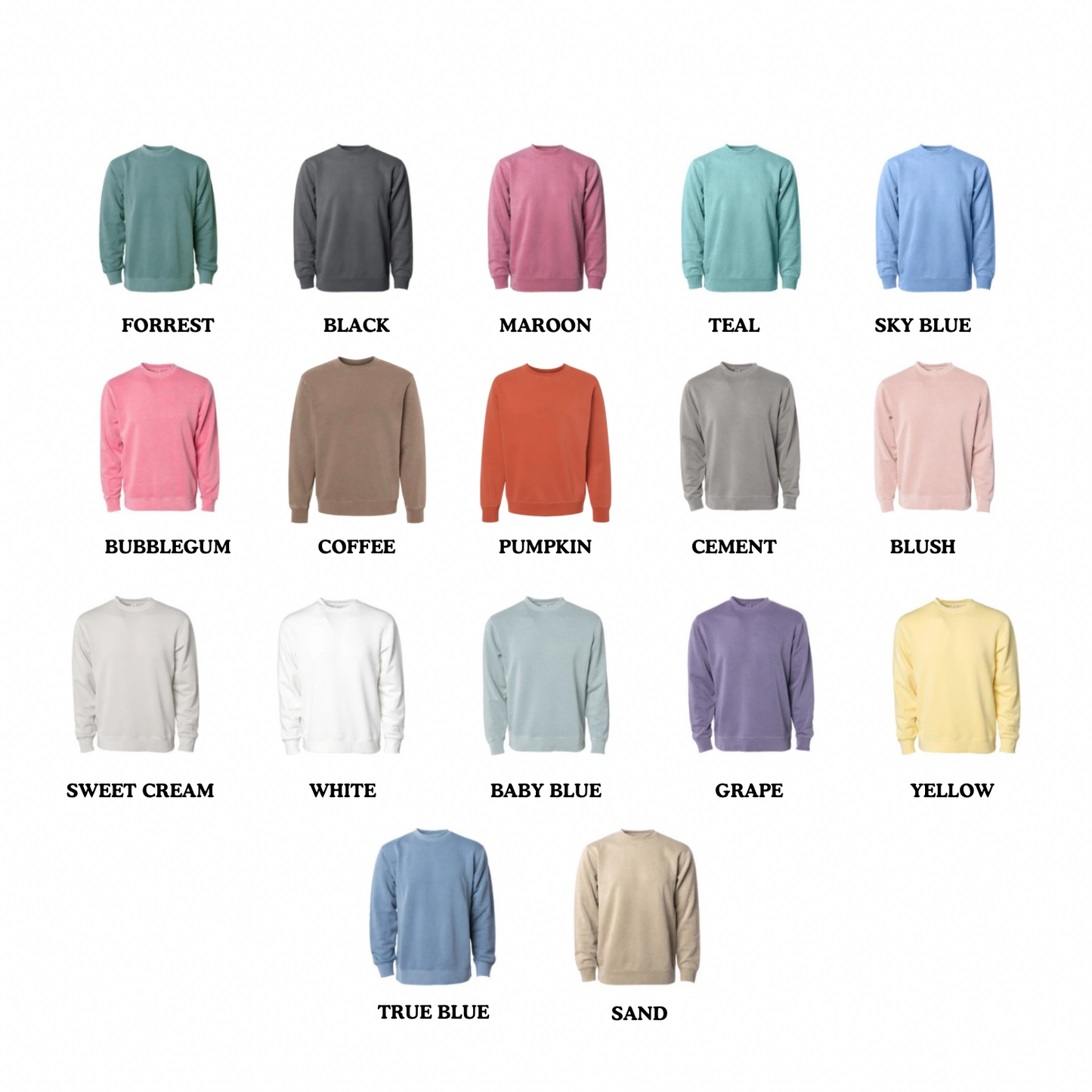 The Varsity Outline Crewneck